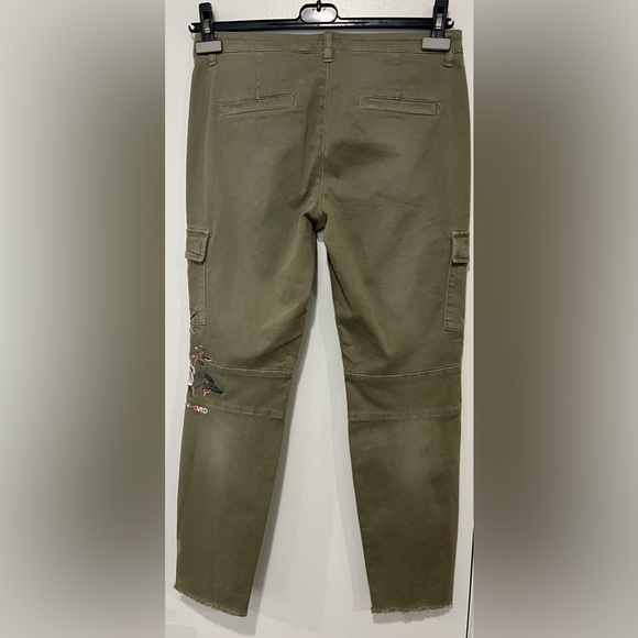 NEW WITH TAG Cambio Vintage Green Cargo Pant - +80% off! Size US 8 - Picture 2 of 4